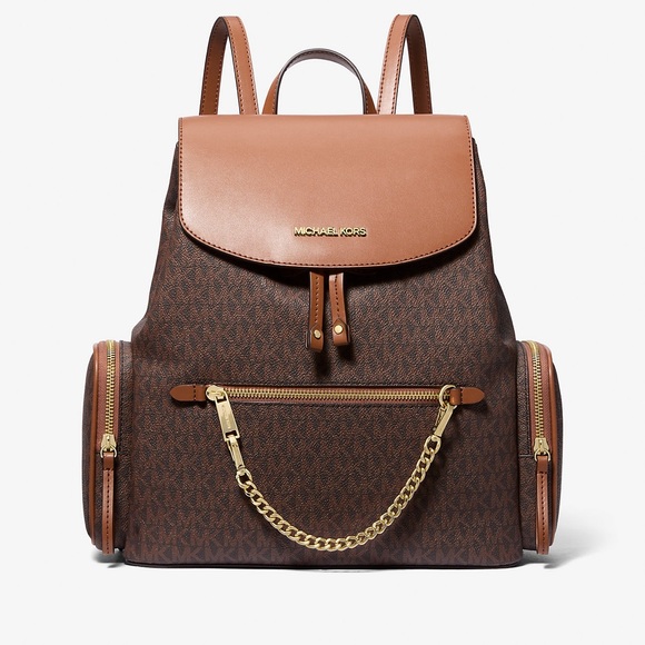 Michael Kors Handbags - Jet Set Large Logo Backpack